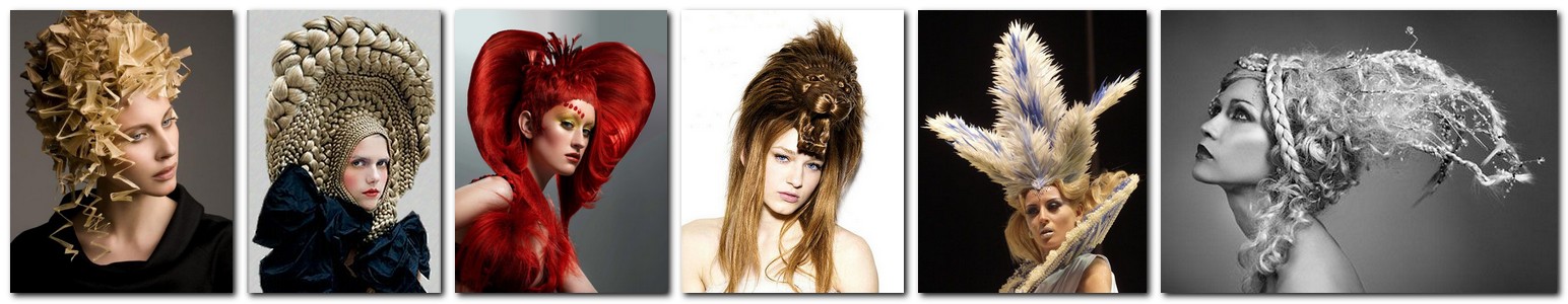 Hair Art examples off the web